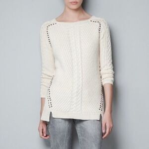 ✨ Zara Cable Knit Sweater✨